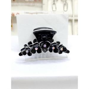 로뎀 세이브존05 프랑스 스와로브스키 10플라워 집게핀(블랙투톤) RD22090297