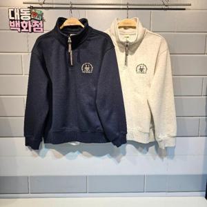 유솔대동백화점 DP01 쭈리 반집업 맨투맨 ULMA24103