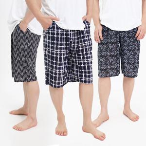 폭스 냉감 패턴 5부 잠옷바지 E4 남성용