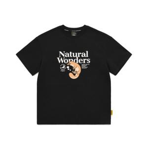 [내셔널지오그래픽키즈] K242UTS720 미니미 반팔티-2 CARBONBLACK