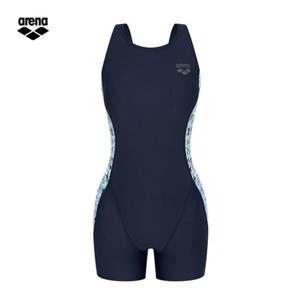아레나 헤이즐리 A4SL1LS03 NVY (주머니백 증정) 여성 일반 U백 3부 반신 실내수영복