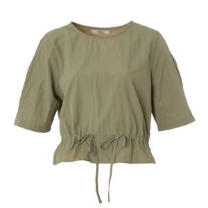 [에이비에프지]라운드넥 솔리드반팔블라우스 APY3HBZ1H