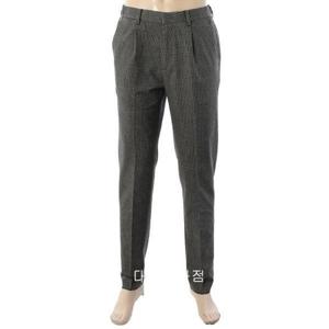 [피에르가르뎅]PPPC3501_잔체크 원턱 팬츠