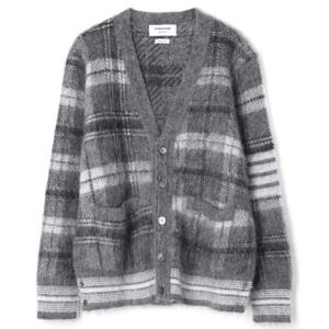 톰브라운 가디건 MKC507F Y8004 035 MED GRAY DOM