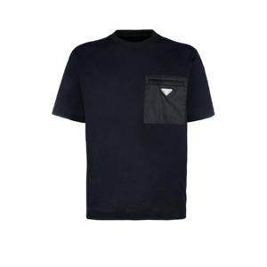 프라다 리나일론 저지 티셔츠 UJN661 11CK F0002 DOM