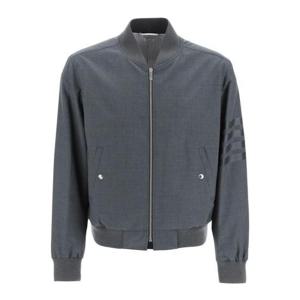 톰브라운 플레인 위브 4바 니트 립 블루종 MJO030A 06146 025