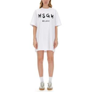 엠에스지엠 숏 원피스 2000MDA51020000201 WHITE DOM