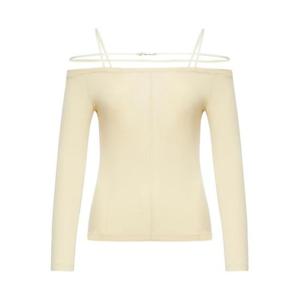 자크뮈스 르 시에라 티셔츠 233JS165 2313 115 LIGHT IVORY DOM