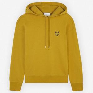 메종키츠네 볼드 폭스 헤드 패치 오버사이즈 후드 LM00705KM0001