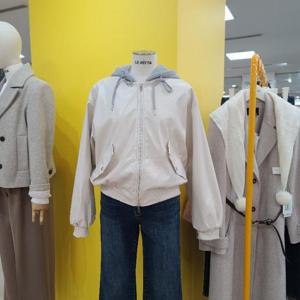 르 DP01 후드집엎 레더 점퍼 L251ULJ202