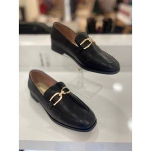 [에스콰이아(남성화)]여성 3cm 스퀘어 토 컴포트 로퍼-EQESHQ717BK