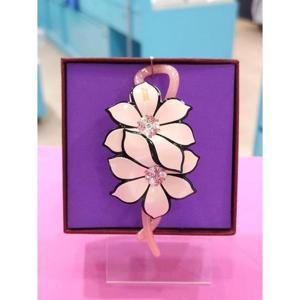 로뎀 세이브존05 프랑스 스와로브스키 플라워 바나나핀(핑크투톤)0 RRDD24020077