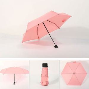 3단 미니 심플 우산 휴대용 방수코팅 접이식 경량