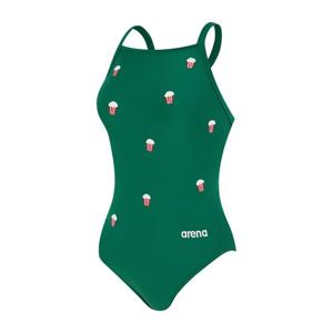 [아레나]플러피프렌즈2 선수 원피스수영복 A5SL1CO02GRN-IDG