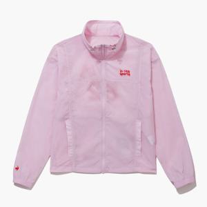 [르꼬끄골프] 여성 경량 홑겹 하이넥 우븐 점퍼 (GQ222LBL41)