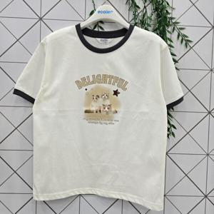 [에꼴리에]에꼴리에 주니어 4.5부 캣 프렌즈 링거티 25B0456_GN