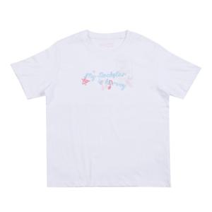 [뱅뱅]여성 라운드 레터링 반팔 티셔츠 (NTL529)