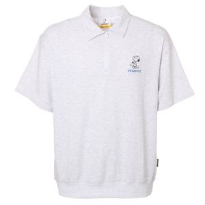 [클라이드]남성 스누피 반집업 반팔티셔츠 FPBTS279M