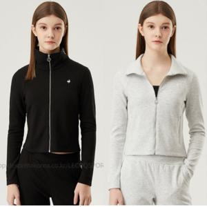 르꼬끄 여성 더블텐션 하이넥 슬림핏 집업 QP122OFT12