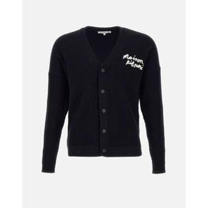 메종키츠네 가디건 OM00505KT1126P199 BLACK DOM