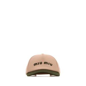 미우미우 볼캡 5HC179ACQ1F03RG ORCHID MILITARY DOM