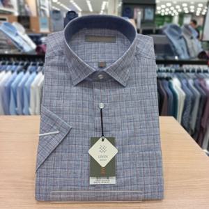 [엘르옴므]린넨 체크/EBEHR-11022_IC