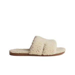 에르메스 이즈미르 샌들 울스킨   에크류 H222849ZHA2