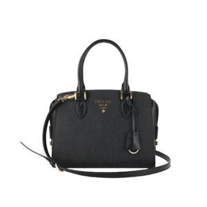 프라다 사피아노 레더 토트백 블랙 1BA164-2EDV-F0002