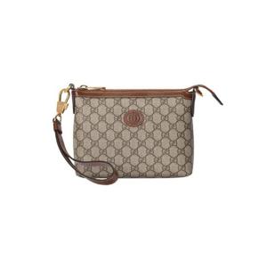 구찌 메신저 백 스퀘어 인터로킹 G 베이지 에보니 슈프림 760021-92THG-8563