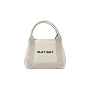 발렌시아가 네이비 XS 카바스 베이지 3903462HH3N2762