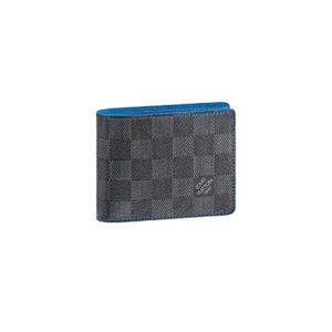 루이비통 슬렌더 월렛 다미에 그래파이트 블루 N64033