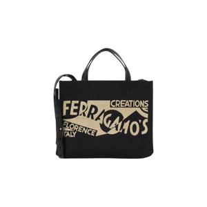 페라가모 로고 토트백 S 블랙 219476-776548