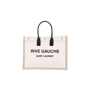 생로랑 리브 고쉬 라지 토트백 크림 블랙 509415-9J52E-9280