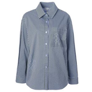 [펠리체조수니]원포켓 스트라이프 셔츠(FNSB115)