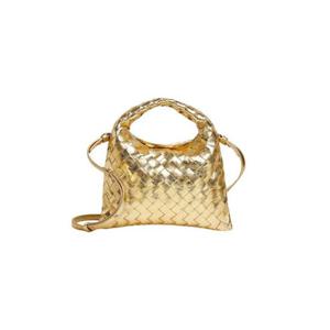 보테가 베네타 미니 홉 골드 804914V4P118922