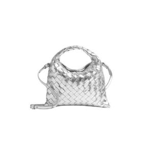 보테가 베네타 미니 홉 실버 804914V4P118101