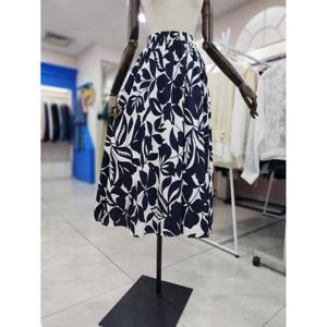 스테파니 세이브존08 올밴딩 야자수 스커트 A25SK5210