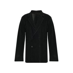 이세이미야케 옴므 플리세 테일러드 플리츠 자켓 블랙 남성 HP56JD151 15