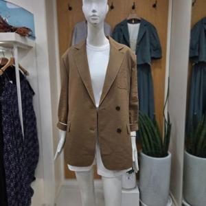 클리지 DP01 오브핏 린넨 혼방자켓 CP4WJK03