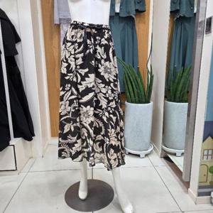 클리지 DP01 밴딩 프린트 스커트 CP4WSK12