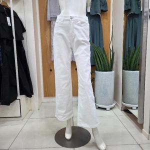 클리지 DP01 면 일자 화이트  바지 CP4WPT14