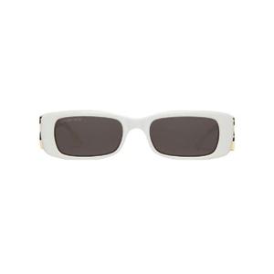 발렌시아가 다이내스티 렉탱글 선글라스 화이트 621643T00019000