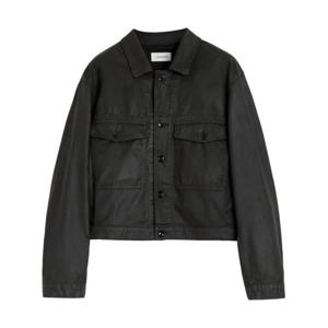 르메르 헤비 데님 트러커 자켓 OW1142 LD1030 490 DARK CHOCOLAT