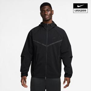 [나이키] 나이키 스포츠웨어 테크 우븐 윈드러너 남성 풀집 자켓 HM7152-010