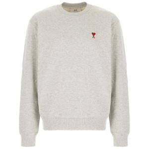 AMI Paris 아미 드 꾀흐 코튼 스웨트셔츠 H25BFUSW035730