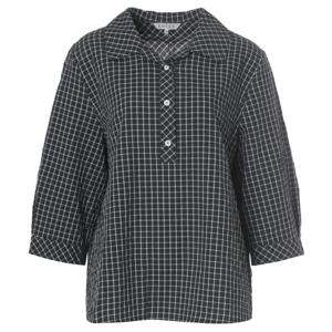 [엠씨]면체크블라우스C52B054