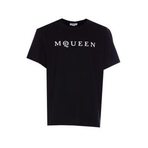 알렉산더 맥퀸 반팔 티셔츠 828420 QTADD0520 Black