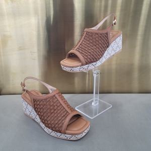 [무크]무크  샌달메슈 통굽  522518  ZO 굽6cm  모든의상에 다되