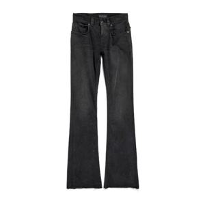 발렌시아가 블랙 데님 슬림 핏 부츠컷 진 838692 TSWC3 8582