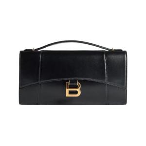 발렌시아가 아워글래스 포쉐트 체인 블랙 8345022ABQ81000